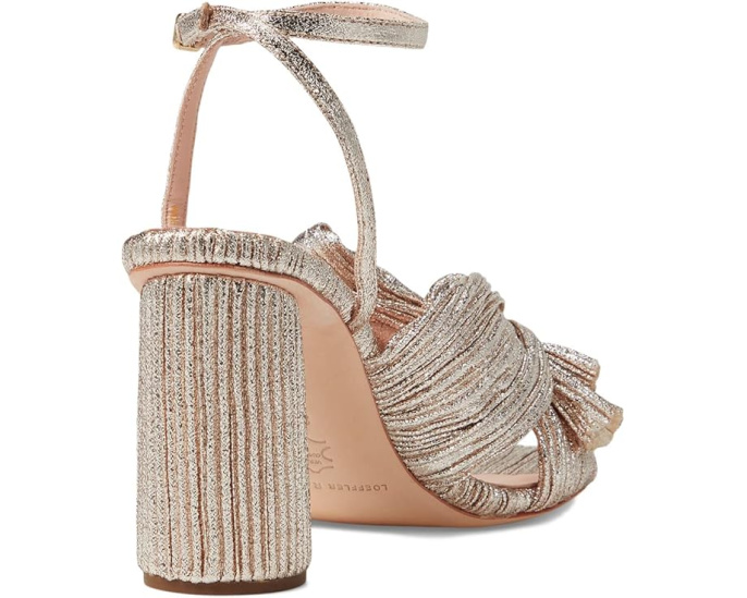 Босоножки Loeffler Randall Camellia на платформе с плетеным каблуком