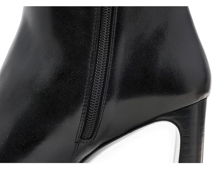 Ботинки Stuart Weitzman Babette Platform на платформе с молнией и квадратным каблуком