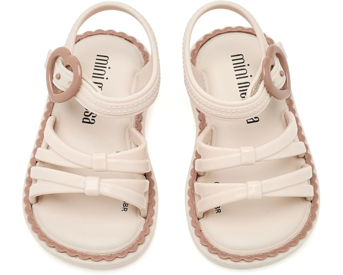 Сандалии Aurora BB от Mini Melissa для малышей с несколькими ремешками