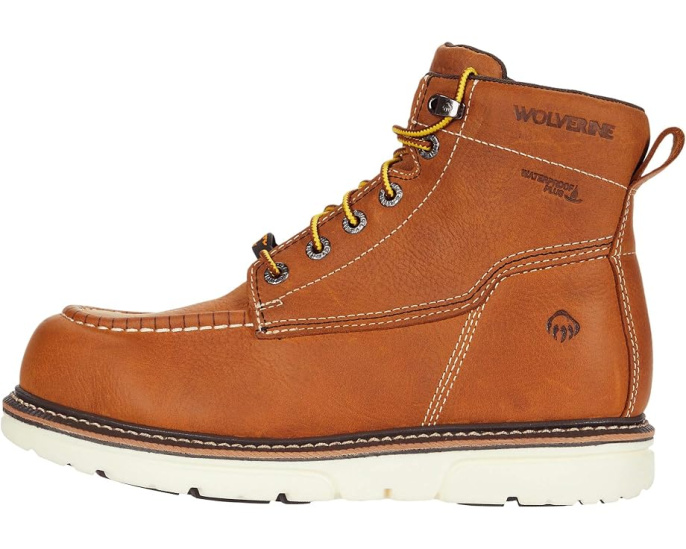 Wolverine I-90 DuraShocks Moc-Toe CarbonMAX 6 дюймов рабочие ботинки