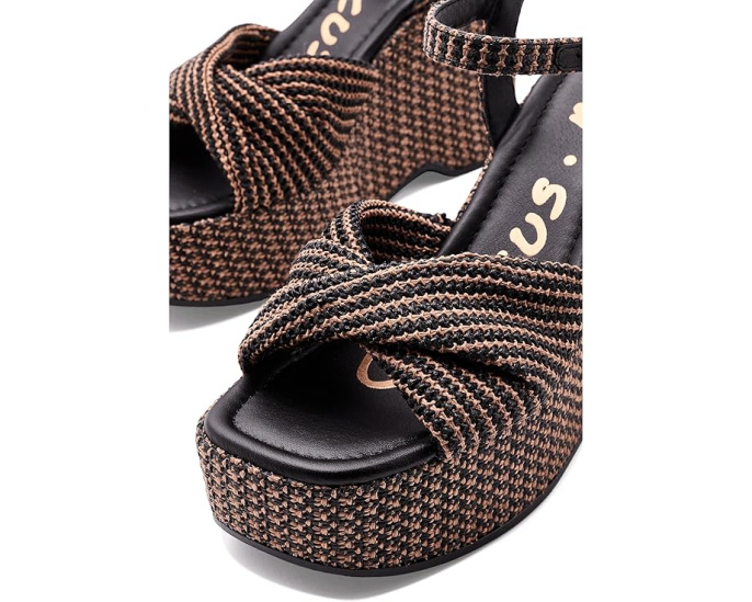 Сандалии Joanne от Circus NY by Sam Edelman на платформе из рафии