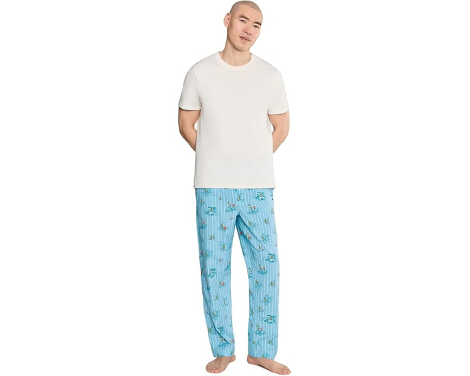 Хлопковые брюки Cotton Seersucker Woven Tommy Bahama с принтом