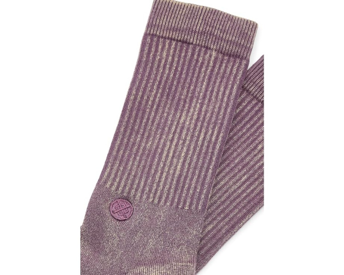 Носки Stance Icon Dyed Crew сливового цвета с амортизацией