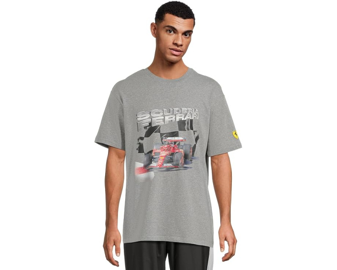 Футболка PUMA Scuderia Ferrari с щитовым логотипом