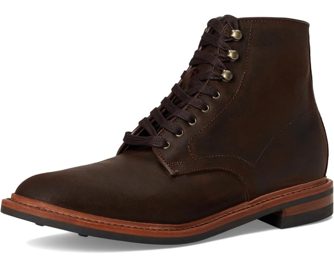 Ботинки Allen Edmonds Higgins Mill на шнурках из замши с влагозащитой