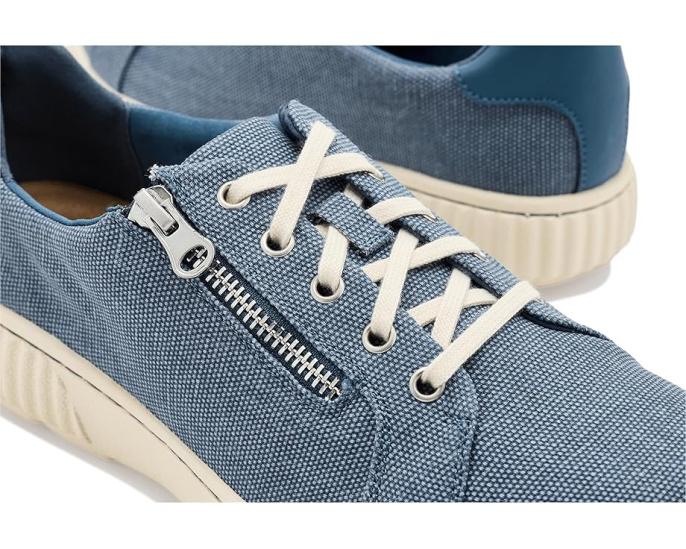 Кроссовки Clarks Caroline Echo с боковой молнией и противоскользящей подошвой