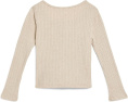 Long Sleeve Button Front Tee (Little Kid/Big Kid)