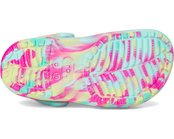 Crocs Classic Marbled Clogs сабо с мраморным эффектом