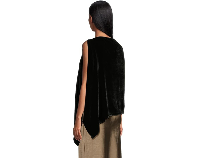 Бархатное пончо Eileen Fisher для изысканного образа