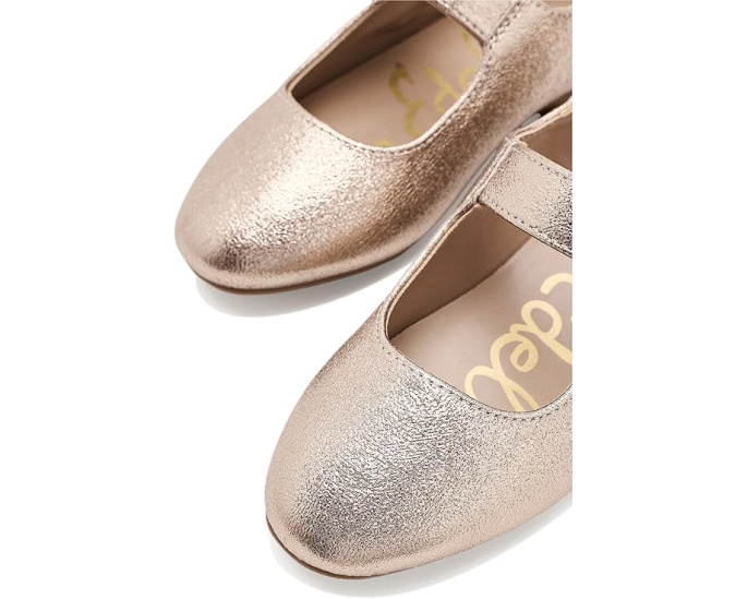 Балетки Maeve Michela Sam Edelman Kids с золотой пряжкой