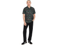 Рубашка RVCA Reception Short Sleeve с гавайским принтом и карманом