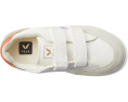 Кроссовки VEJA Small V-12 Chromefree для детей с кожаным верхом и двойной липучкой