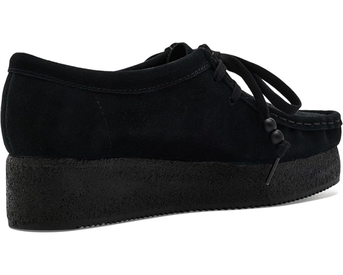 Кроссовки Clarks Wallacraft Bee на платформе из замши