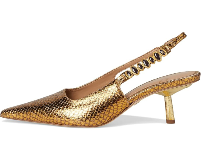 Лодочки Baker с острым носком и украшенными ремешками Sam Edelman