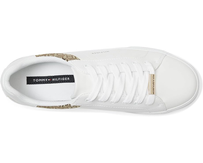 Кроссовки Tommy Hilfiger Lorio из кожи на шнуровке