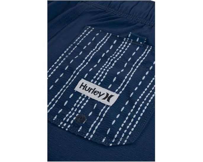 Шорты Hurley Kids Panel Seersucker Pull-On Swim Trunks с внутренней сеткой