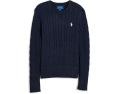 Свитер хлопковый с косами для детей Polo Ralph Lauren