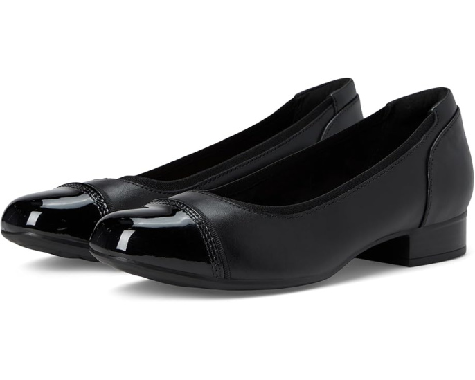 Туфли Clarks Krystine May с гладкой кожей и дышащей сетчатой подкладкой