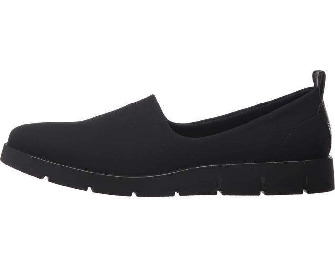 ECCO Bella Slip-On кожаные слипоны с текстильным верхом