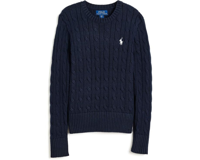 Свитер хлопковый с косами для детей Polo Ralph Lauren
