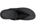 Блестящие сандалии FitFlop Lulu с микровобблбордом и стразами