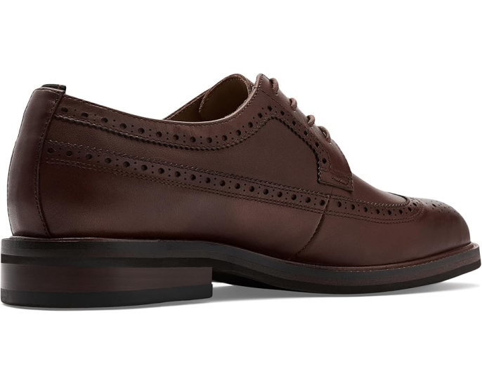 Брукфилд дерби броги Brooks Brothers из коричневой кожи