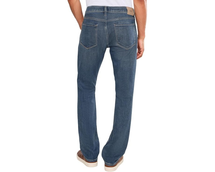 Paige джинсы Federal Transcend Slim Straight с эффектом потертости