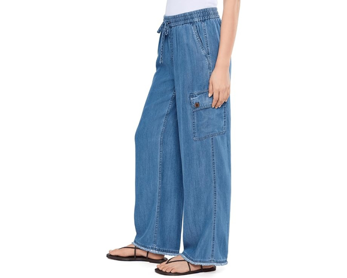 Брюки Tommy Bahama Chambray O'lei Cargo с широкими штанинами