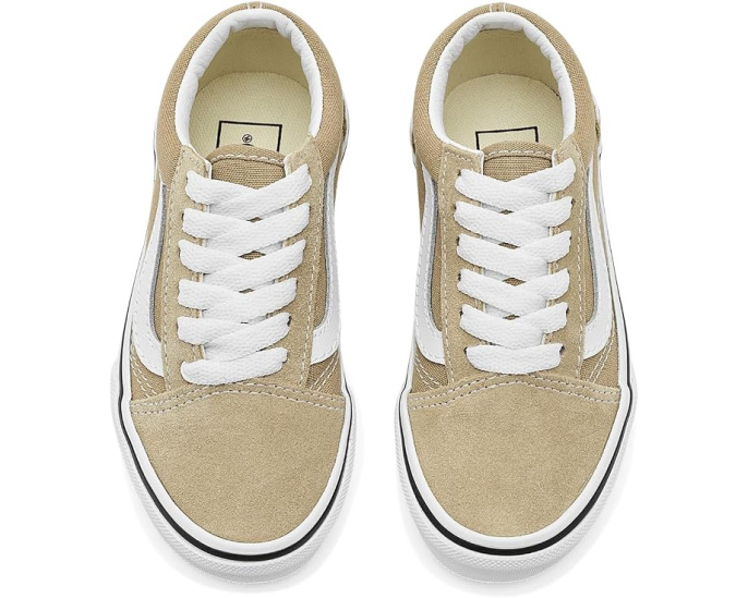Кроссовки Vans Old Skool для детей из замши и канваса