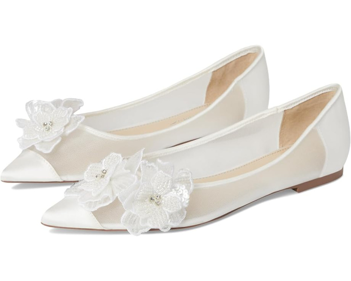 Туфли Gray Blue by Betsey Johnson с цветочным декором