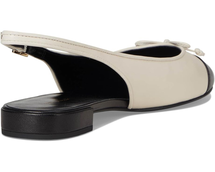 Балетки Tory Burch Cap-Toe Slingback с ремешком на щиколотке
