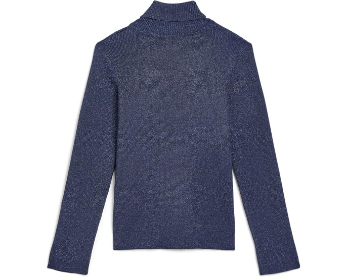 Блестящая водолазка Patriot Blue с пайетками Hatley для детей