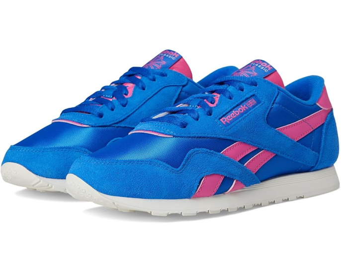 Кроссовки Reebok Classic Nylon с текстильным верхом и резиновой подошвой