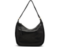 Сумка через плечо HOBO Mia Crescent Large Hobo черная