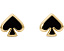 Серьги-гвоздики Kate Spade New York Everyday Spade Enamel Studs