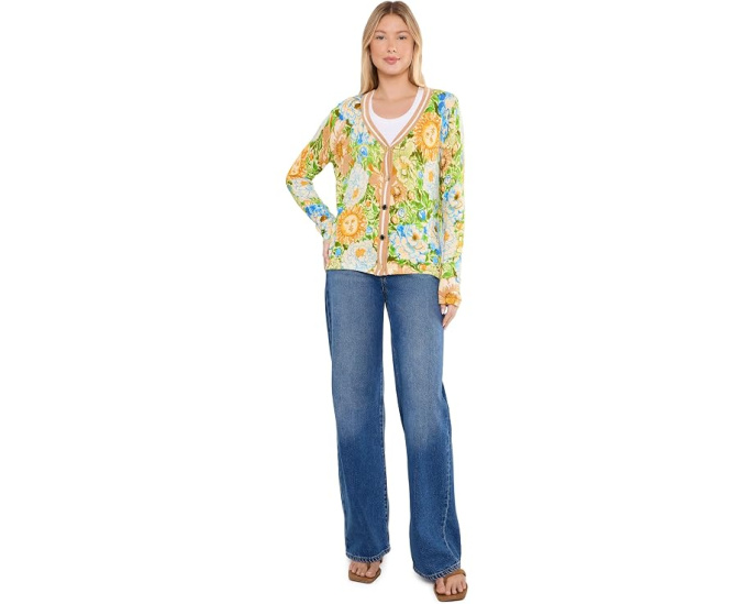 Кардиган Pollyanne от Lilly Pulitzer с цветочным принтом