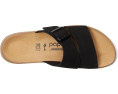 Сандалии Birkenstock Almina Platform из нубука на пробковой стельке