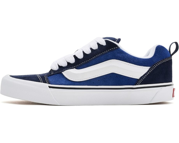 Кроссовки Vans Knu Skool в ретро стиле с объемным язычком