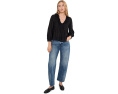 Блузка Madewell The Georgina Top с V-образным вырезом