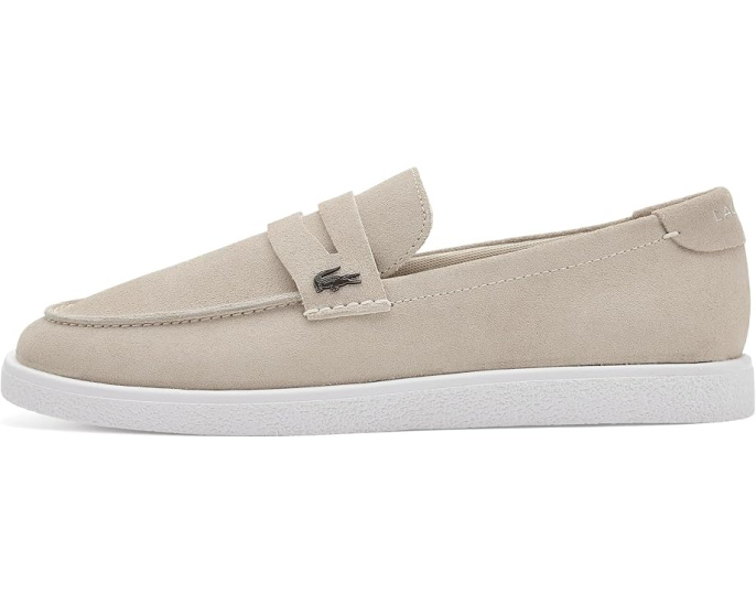 Кроссовки Lacoste Cochet из качественной кожи с круглым носком