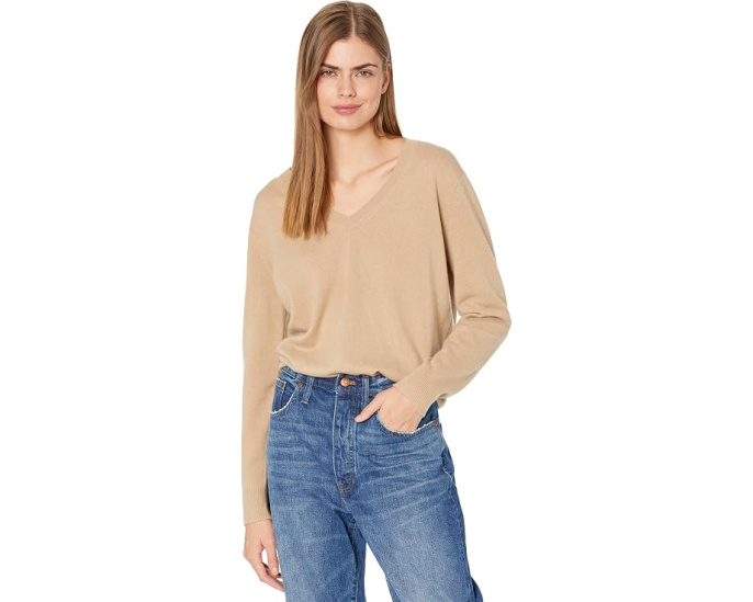Кашемировый свитер Weekend V-Neck Vince с V-образным вырезом