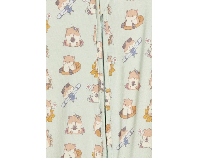 Комбинезон Print Footie с двухсторонней молнией для малышей от Kickee Pants