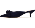 Мюли Layla Suede Kitten Heels от Cinq à Sept на низком каблуке
