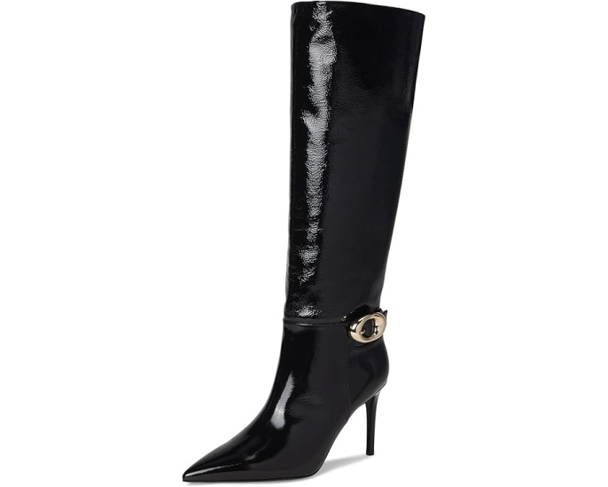 Ботинки Stuart Weitzman Stuart Power с пряжкой на высоком каблуке