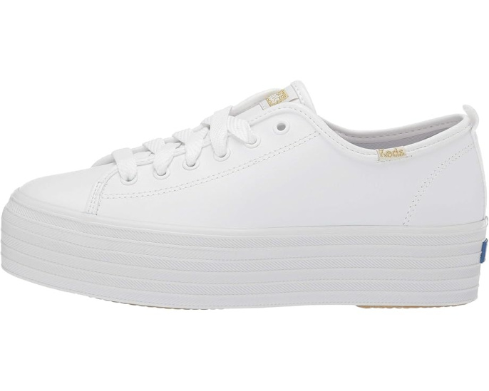 Кроссовки Keds Triple Up Leather на платформе с гелевой стелькой
