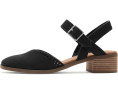 TOMS Туфли Jaclyn на устойчивом каблуке с ремешком и пряжкой