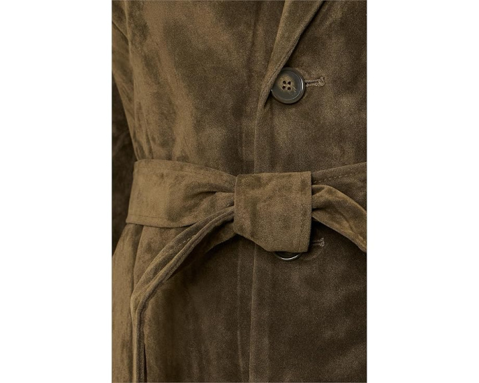 Длинное пальто Joe's Jeans The Suede Long Coat из эко-замши