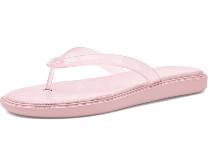 Шлепанцы Jelly Flip Flops COACH из глянцевого пластика