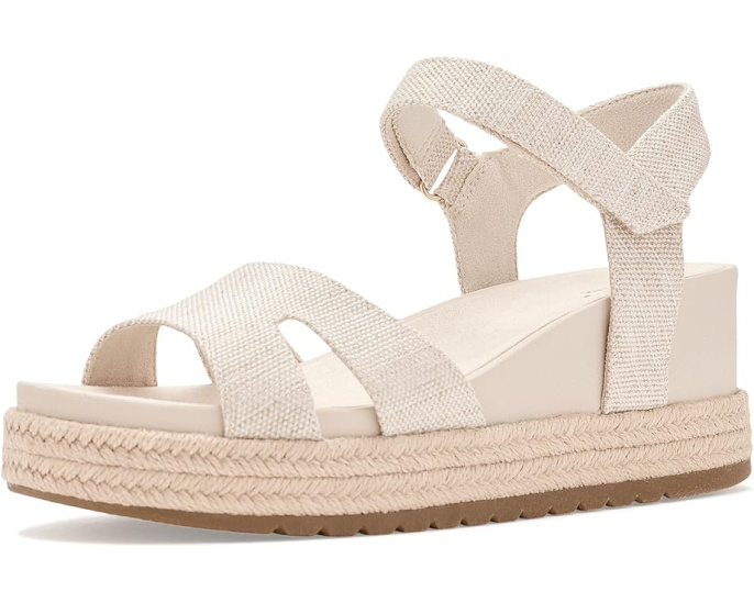 Сандалии TOMS Alana на клине с платформой и ремешками