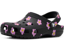 Классические кроксы Crocs Kids с узорами и графикой для детей